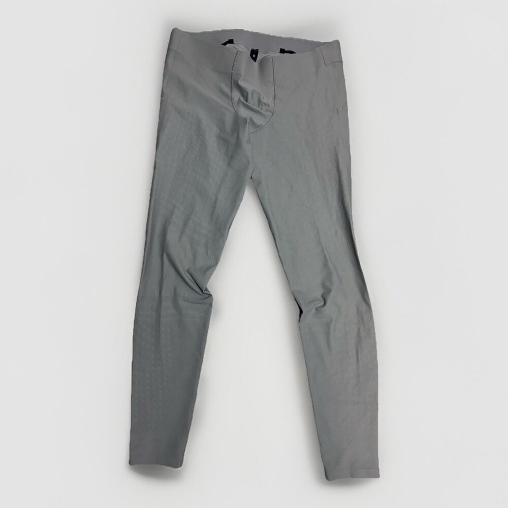 Lululemon Mens Pants Size Large Gray Athletic Training Stretch Slim Fit